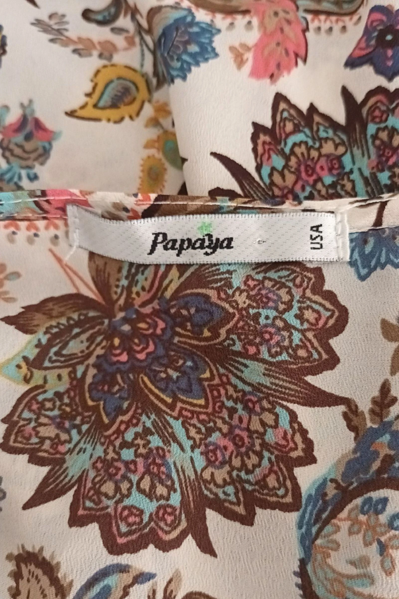 Top/Bluson met Paisley Print T.S. – photo 5